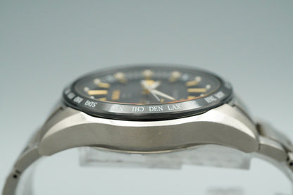 *NEAR MINT* SEIKO ASTRON SBXB087 8X22-0AG0-2 Solar Black Dial 46mm Mens Watch