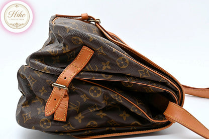 Louis Vuitton Saumur 43 Monogram Brown Shoulder Bag M42252 Auth Condition A #80