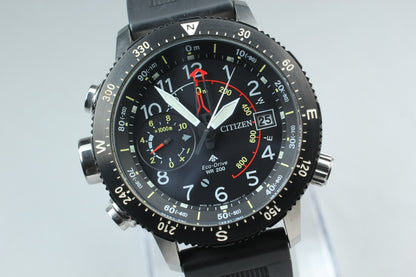 **MINT** Citizen Promaster J280-R008455 Date Eco Drive Solar Mens Watch JAPAN