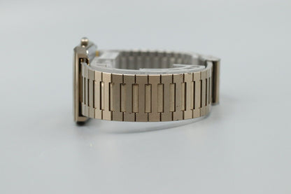 *NEAR MINT* Vintage SEIKO Dolce 9521-5170 Quartz Gold Dial Square  Mens Watch