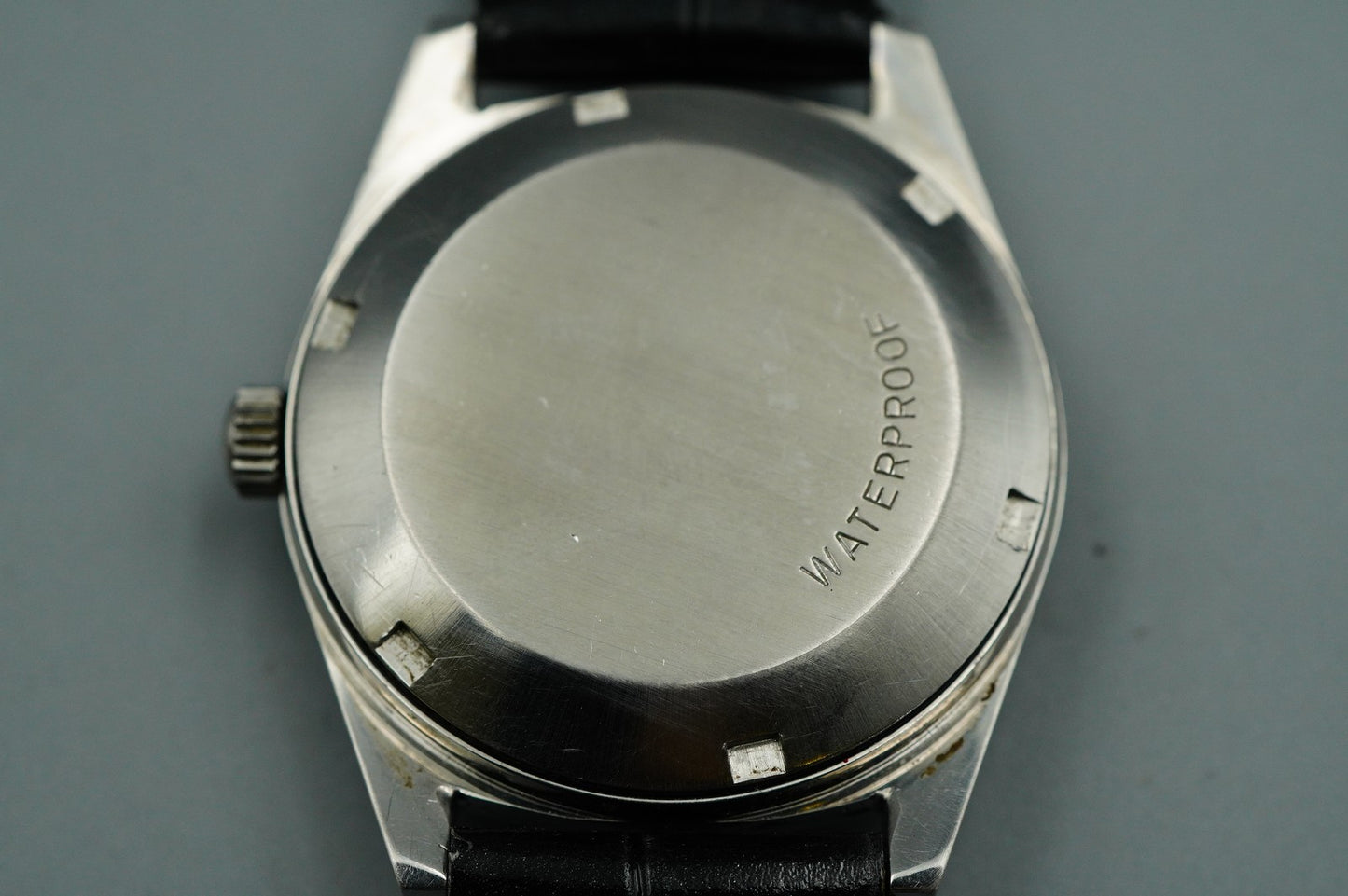 N MINT 1960s OMEGA Seamaster De Ville Cal.565 Automatic Silver 34mm Mens Watch