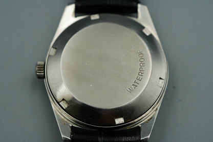 N MINT 1960s OMEGA Seamaster De Ville Cal.565 Automatic Silver 34mm Mens Watch
