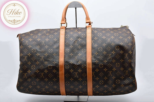 Louis Vuitton Keepall 55 Monogram Boston Bag M41424 Auth Condition *AB* B0125