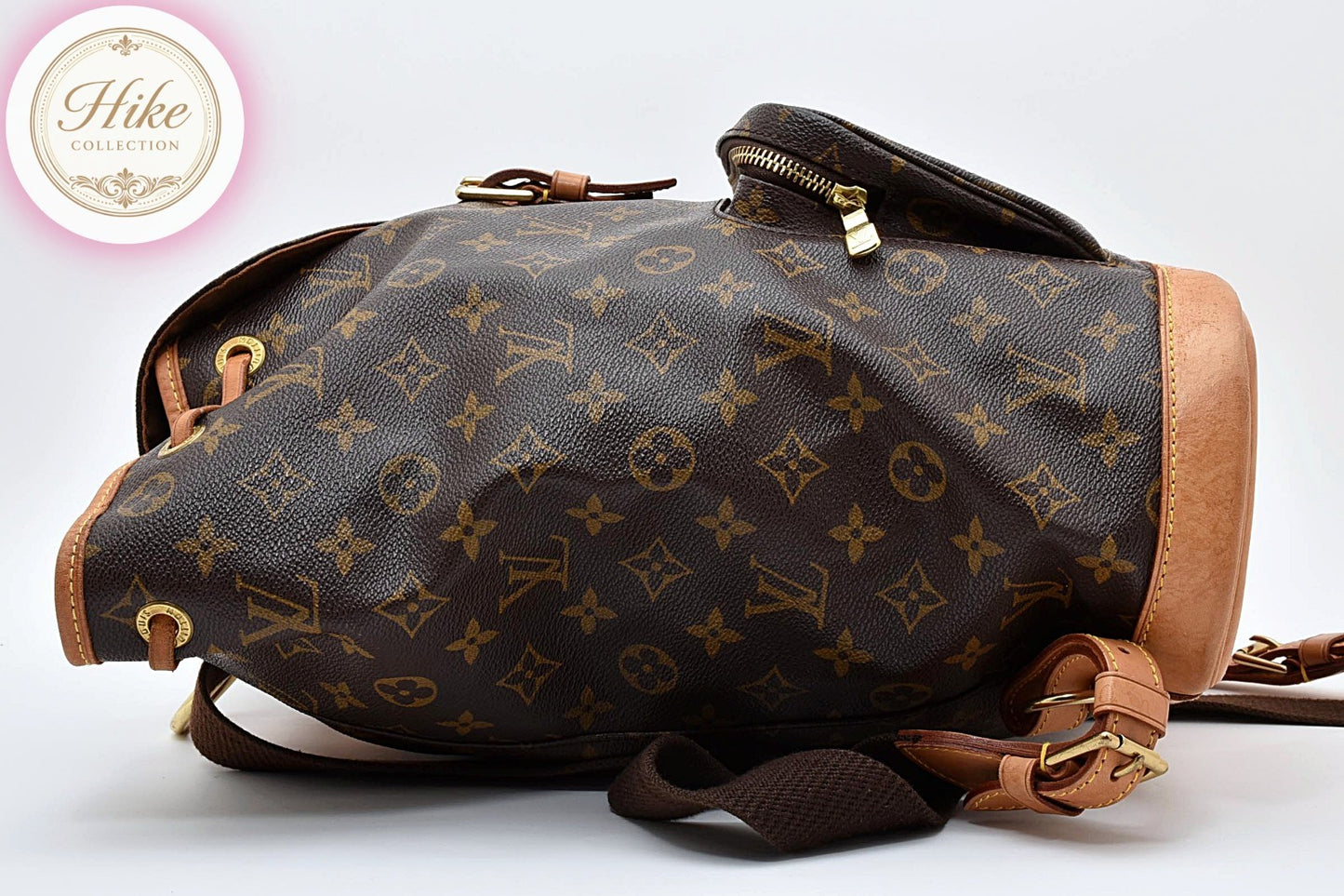 Louis Vuitton Montsouris GM Monogram Backpack Bag M51135 Auth Condition *AB*