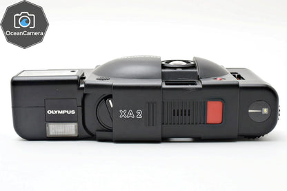 *NEAR MINT* Olympus XA2 Black A11 Flash Point & Shoot 35mm Film Camera JAPAN