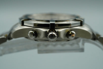 *TOP MINT* Vintage TAG HEUER  CN111C Quartz Silver Dial Round 40 mm Mens Watch