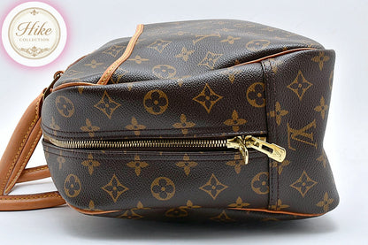 Louis Vuitton Deauville Monogram Brown Handbag M47270 Authentic Condition SA #39