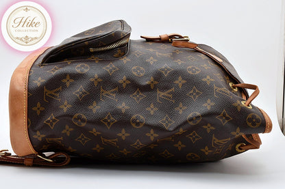 Louis Vuitton Montsouris GM Monogram Backpack Bag M51135 Auth Condition *AB*