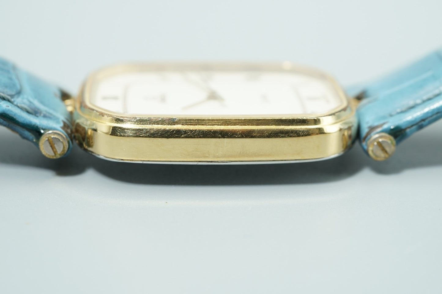 *Exc+5* Vintage 1983 OMEGA De Ville Cal.1417 Quartz White Dial 27mm Mens Watch