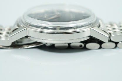 N MINT Vintage 1963 OMEGA Seamaster Cal.562 Automatic Black Dial 34mm Mens Watch