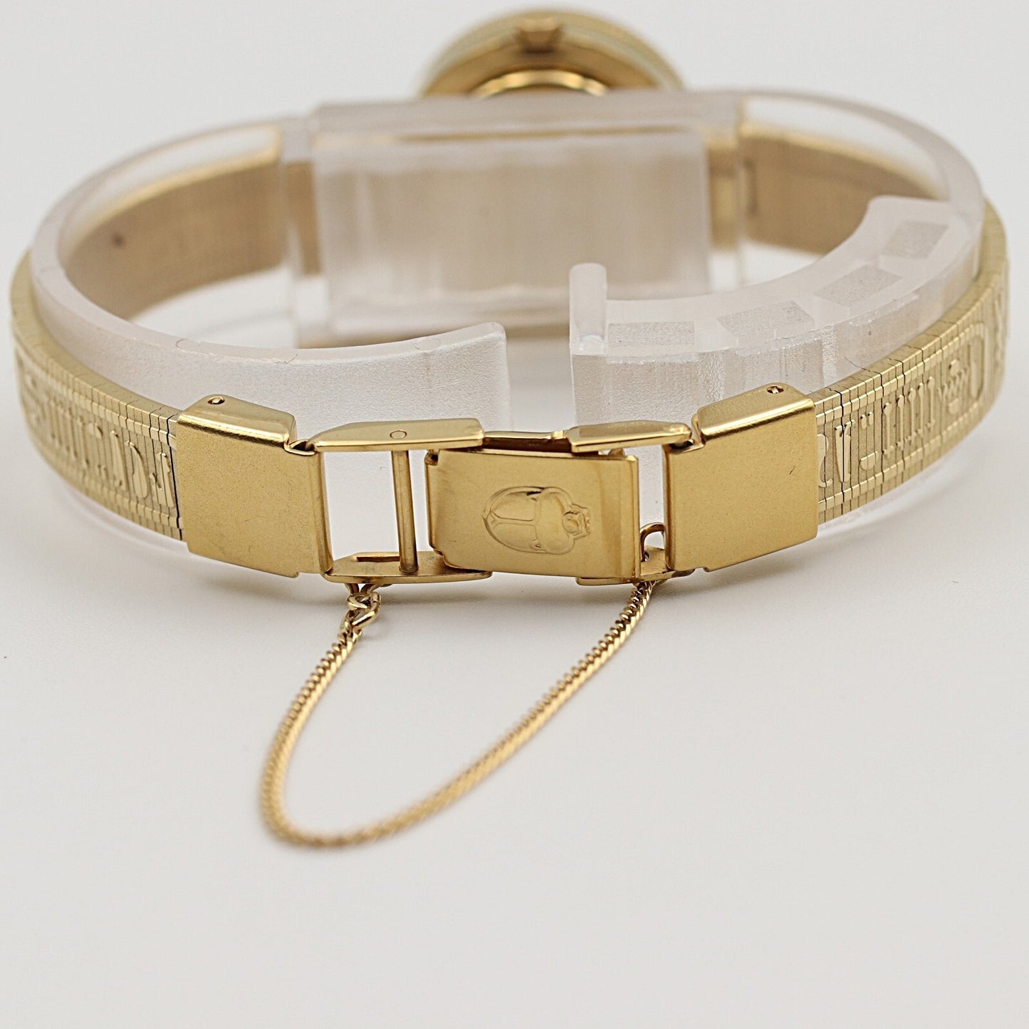 *N MINT* SEIKO Golden Nefertiti 1E20-0A20 Quartz Gold Dial 18mm Women Watch