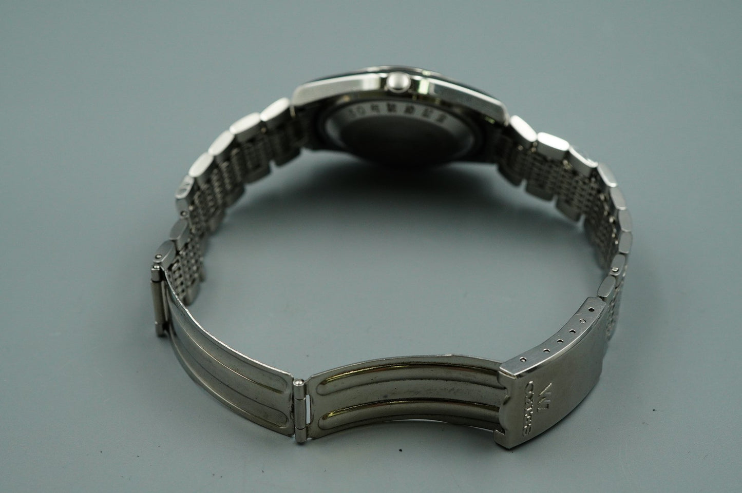 Exc+5 1970s SEIKO LORD MATIC 5606-7070 Automatic Silver Round 36mm Mens Watch