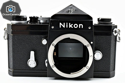 SN706xxxx *Exc+5* Nikon F Eye Level Black 35mm SLR Film Camera Body From JAPAN