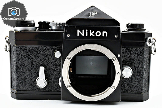 SN706xxxx *Exc+5* Nikon F Eye Level Black 35mm SLR Film Camera Body From JAPAN