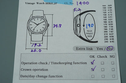 *TOP MINT* Vintage 1991 SEIKO Dolce  8N40-5050 Qz Gray Square 26mm Women Watch