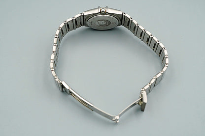 N MINT Vintage 1998 OMEGA Constellation Cal.1456 Qz Silver 25mm Women Watch