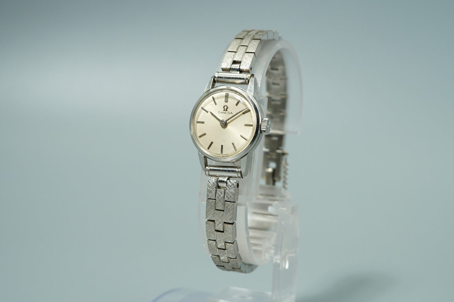 Exc+5 Vintage1963 OMEGA  Cal.620 Ref.511.015 Hand Wind Silver 20mm Women Watch