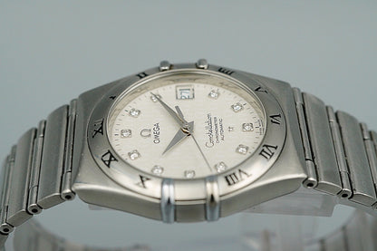 Exc+5 OMEGA Constellation CHRONOMETER Cal.1120 Automatic White 35mm Mens Watch
