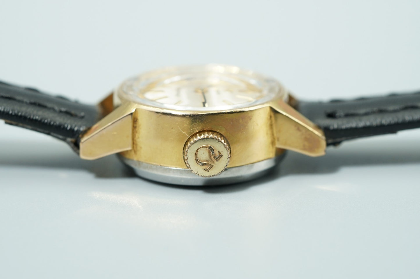 *N MINT* Vintage 1966 OMEGA Ladymatic Cal.661 Automatic Silver 17mm Women Watch
