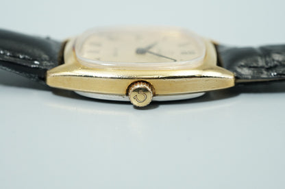 *NEAR MINT* Vintage 1979 OMEGA De Ville Cal.625 Hand Wind Gold 25mm Women Watch