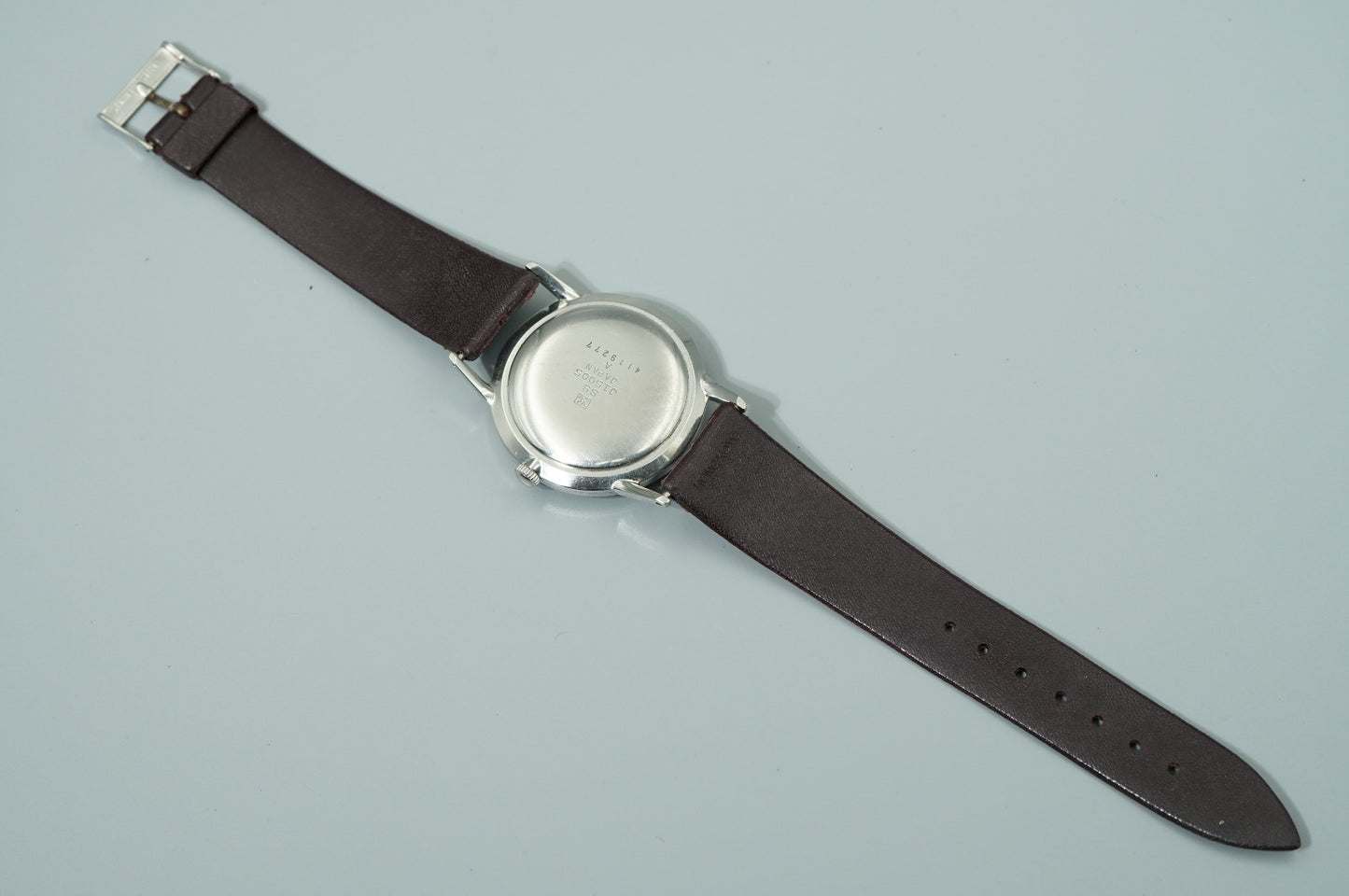 *Exc+5* Vintage1964 SEIKO Sportman J15005 Hand Winding Silver 35mm Mens Watch