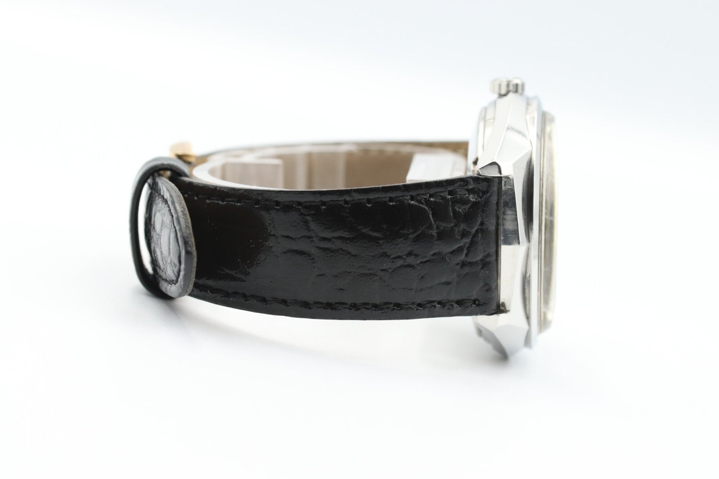 *N MINT* Vintage GRAND SEIKO GS HI-Beat 6146-8050 Automatic Silver Mens Watch