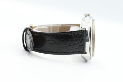 *N MINT* Vintage GRAND SEIKO GS HI-Beat 6146-8050 Automatic Silver Mens Watch