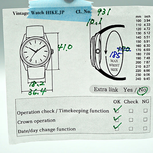 Exc+5 Vintage 1970s SEIKO Lord Matic 5606-7150 Auto White Round 36mm Mens Watch