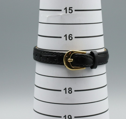 *Exc+5* Vintage OMEGA De Ville Cal.625 Hand Winding Gold Dial Square Women Watch