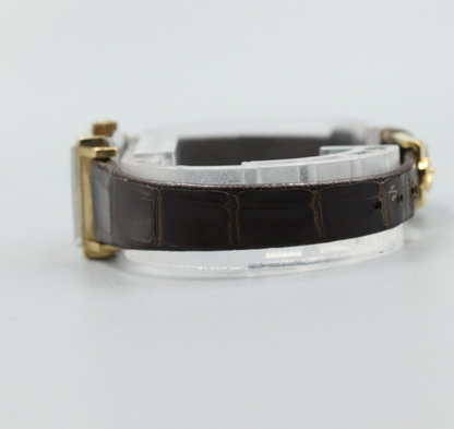 *Exc+5* Vintage OMEGA Geneve Cal.1070 Hand Winding Gold Dial Square Women Watch