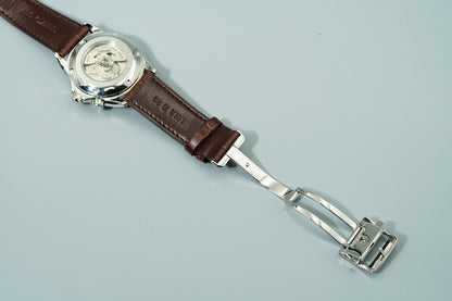 *TOP MINT* SEIKO 6R35-00E0 7771-5011 AT Green Dial Round 39mm Mens Watch