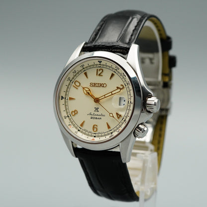 *MINT Box & Paper* SEIKO Prospex Alpinist 6R35-00E0 Automa White 39mm Mens Watch