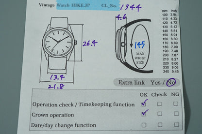 *N MINT* Vintage 1996 SEIKO CREDOR 5A70-3A00 Qz Gray Octagon 22mm Women Watch