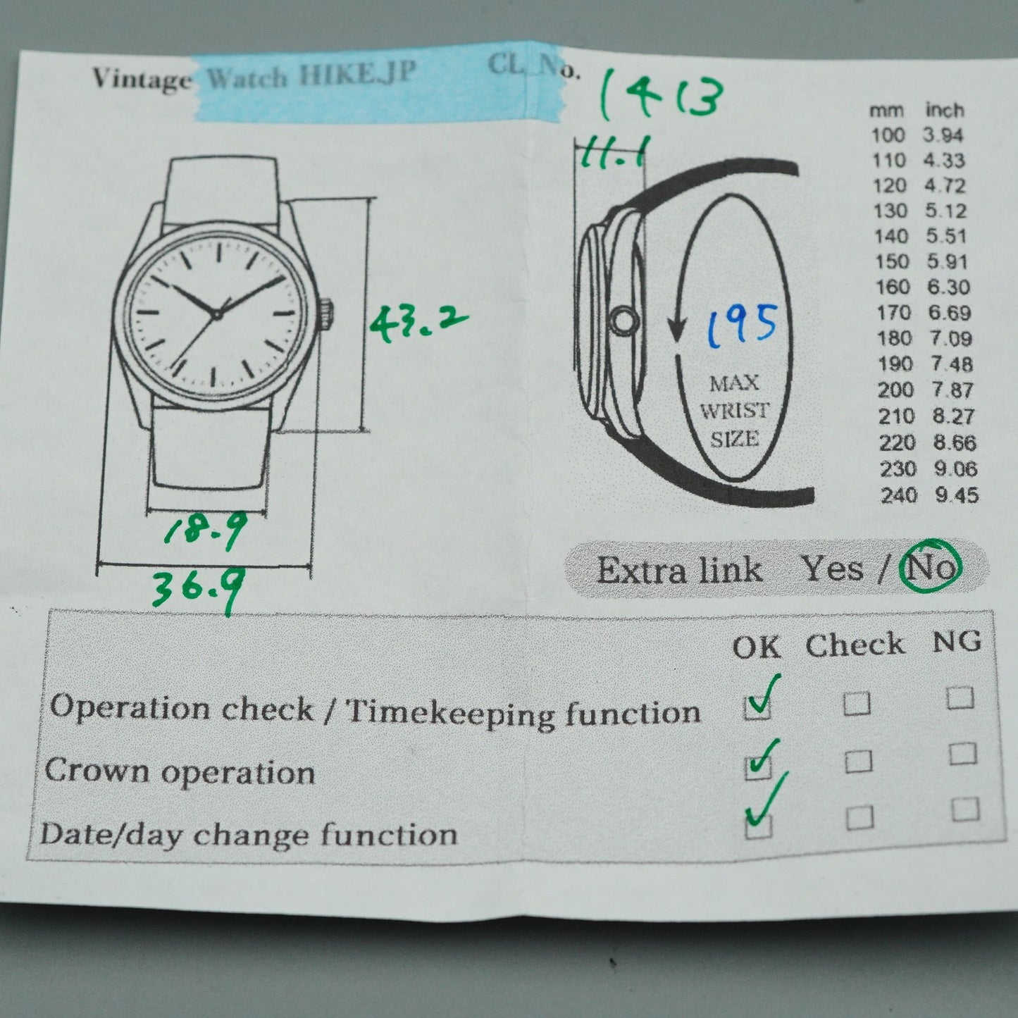 *NEAR MINT* Vintage SEIKO Weekdater 6206-8990 AT Silver Round 37mm Mens Watch
