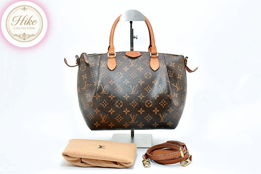 Louis Vuitton Turenne PM Monogram Brown Handbag M48813  Authentic Condition *B*