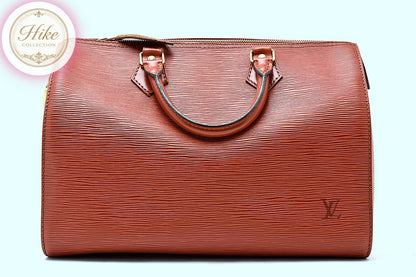 Louis Vuitton Speedy 30 Epi Handbag M43003 Authentic Condition *A* B0131