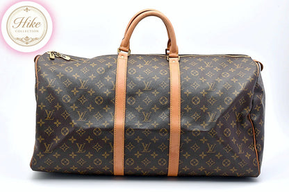 Louis Vuitton Keepall 55 Monogram Boston Bag M41424 Auth Condition *A* B0095
