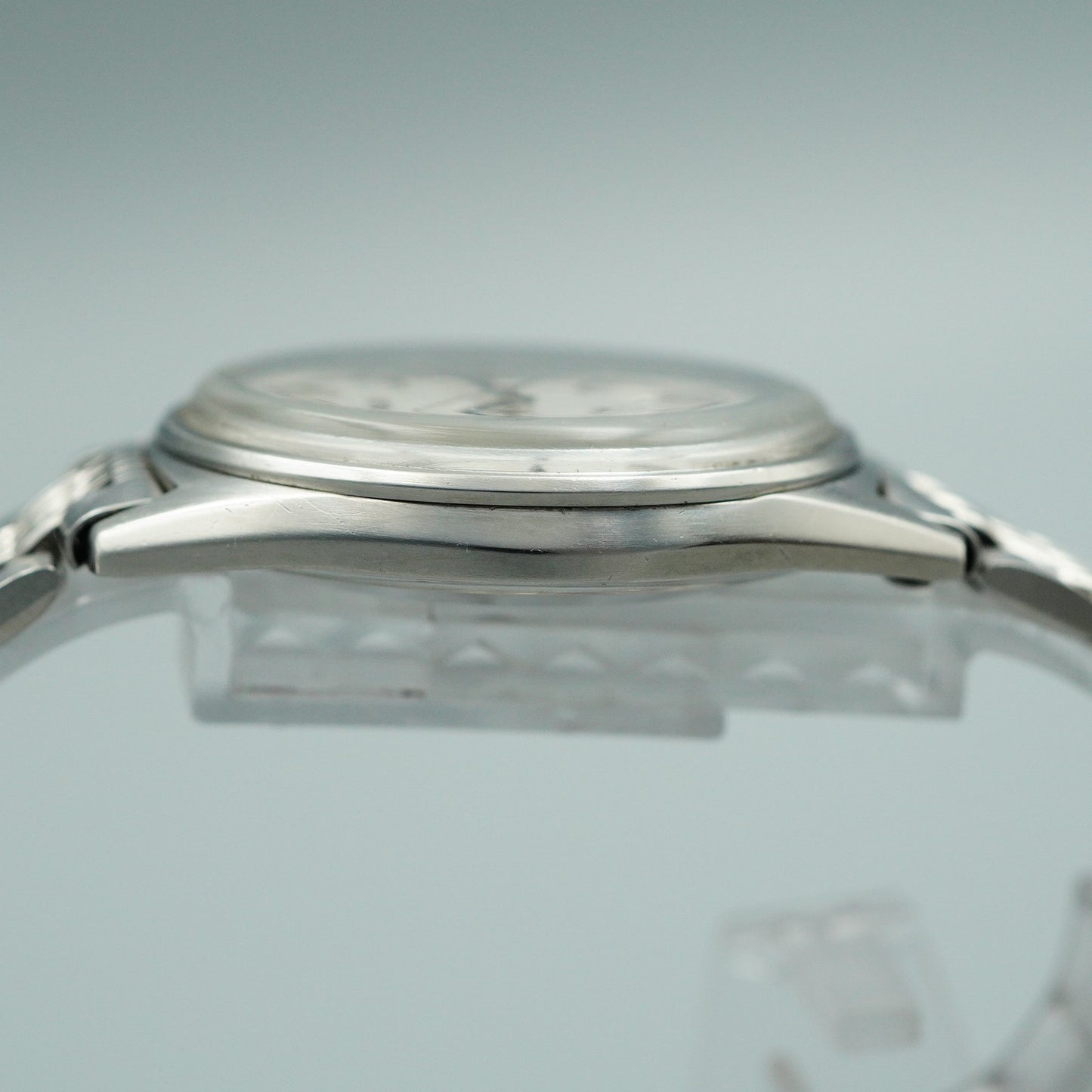 *N MINT* Vintage SEIKO LORD MATIC 5601-9000 Automatic Silver 36 mm Mens Watch