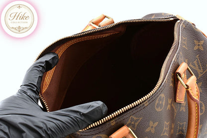 Louis Vuitton Speedy 30 Monogram Hand Bag M41108 Authentic Condition *A* B0111