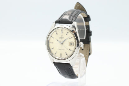 *Exc+5* Vintage OMEGA Seamaster 200m Cal.565 Hand Winding Silver Dial Mens Watch