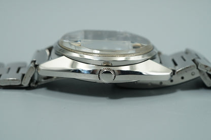 *Serviced* Vintage SEIKO Lord Marvel 5606-7231 Automa Blue Round 35mm Mens Watch