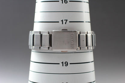 N MINT CITIZEN CB1070-56A H149-S096073 Automatic White dial Wristwatch JAPAN