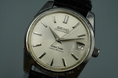Exc+5 1960s SEIKO GRAND SEIKO 43999 Hand Winding Silver Round 36mm Mens Watch