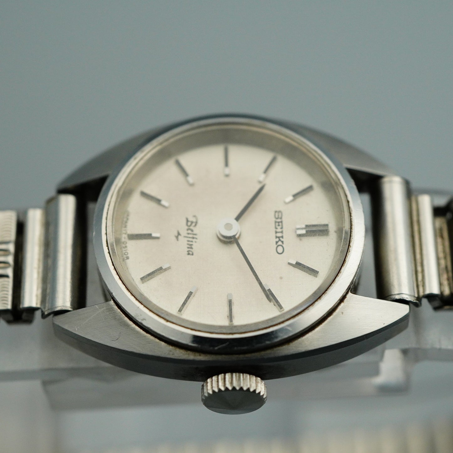 *NEAR MINT* Vintage SEIKO Belfina 17-0420 Hand Winding Silver 20 mm Women Watch
