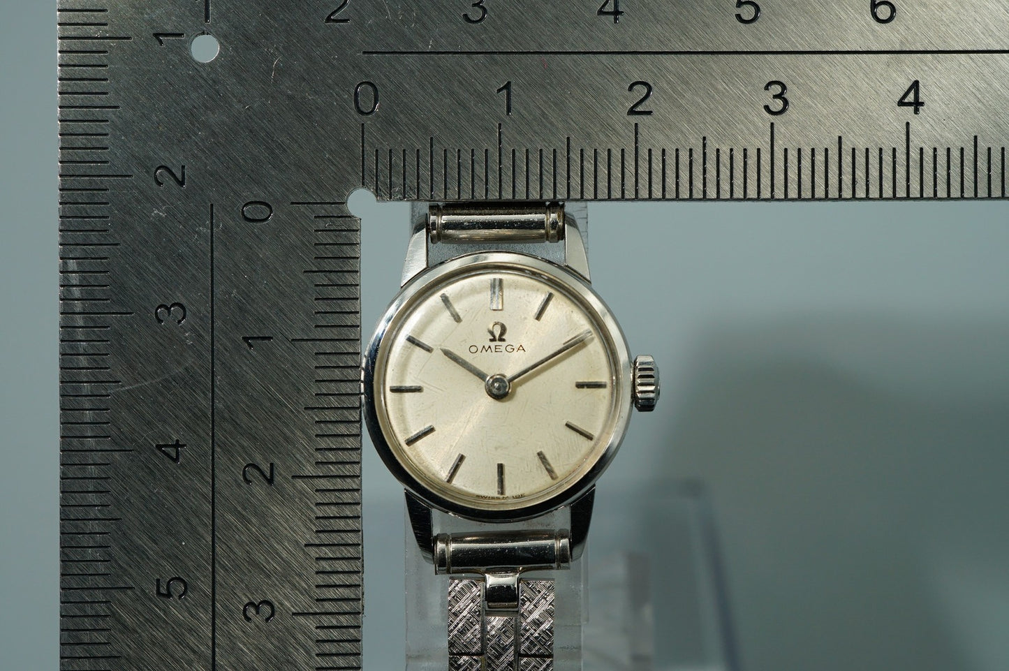 Exc+5 Vintage1963 OMEGA  Cal.620 Ref.511.015 Hand Wind Silver 20mm Women Watch