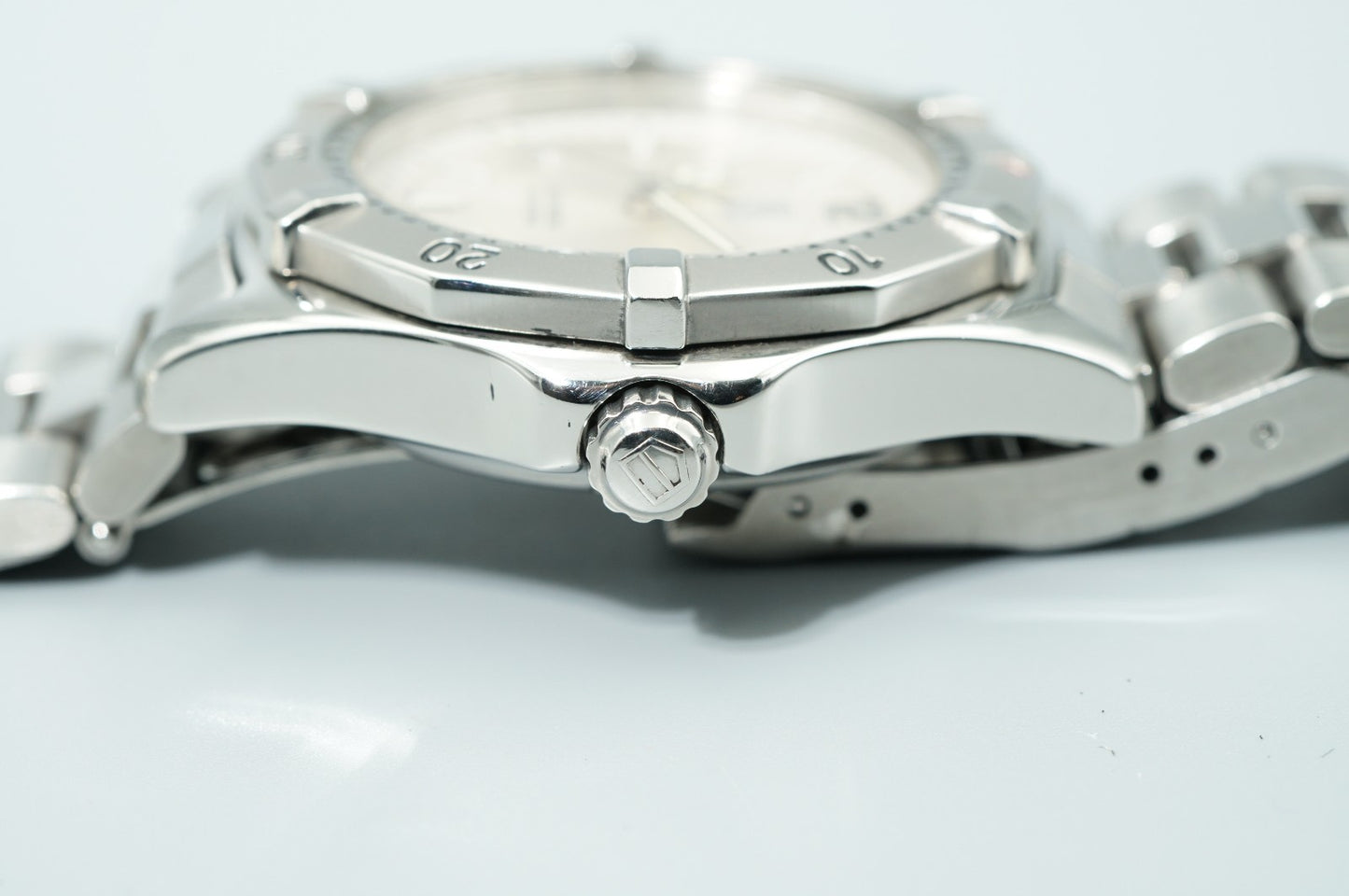 Vintage TAG HEUER 2000 Series Classic WK2116 Automa Silver 39mm Mens Watch