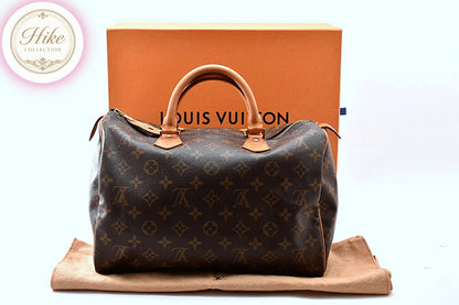 Louis Vuitton Speedy 30 Monogram Hand Bag M41108 Authentic Condition *A* B0111