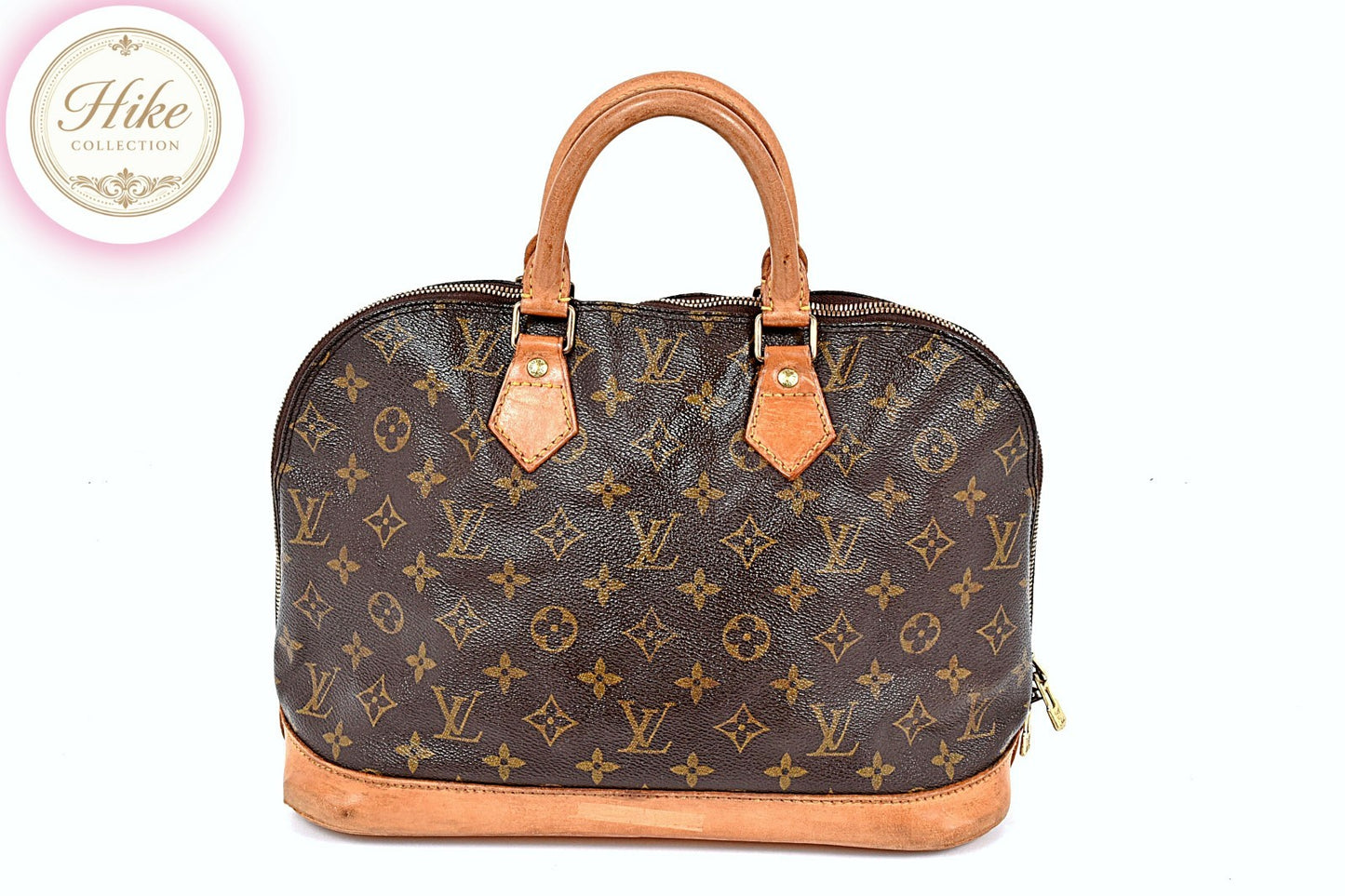Louis Vuitton Alma PM Monogram Brown Handbag M51130 Authentic Condition *B*