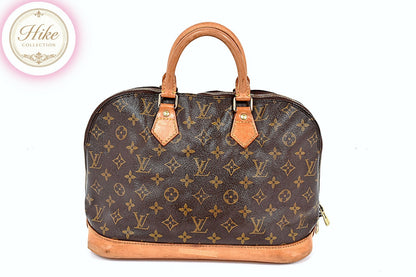 Louis Vuitton Alma PM Monogram Brown Handbag M51130 Authentic Condition *B*