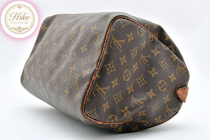 Louis Vuitton Speedy 30 Monogram Brown Handbag M41526 Authentic Condition *AB*